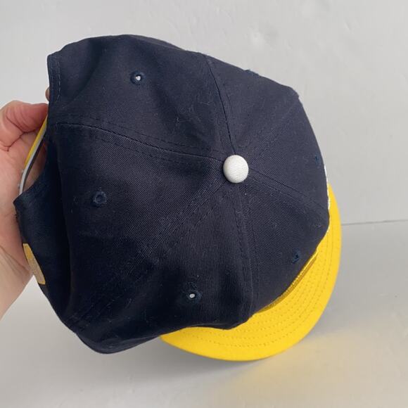 New Era 9Fifty Indiana Pacers flat bill SnapBack Ball Cap - Picture 9 of 9